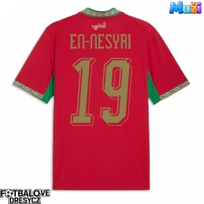 Maroko Youssef En-Nesyri #19 Domácí Dres MS 2026 Krátký Rukáv